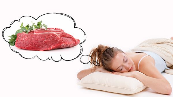 к чему снится мясо